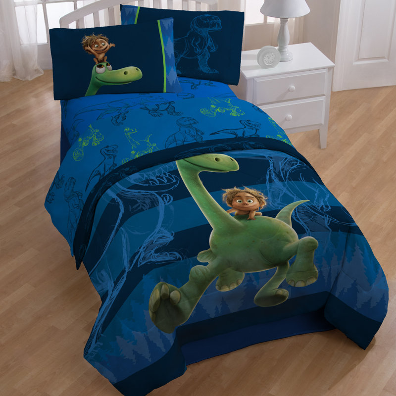 Disney Good Dinosaur 4 Piece Toddler Bedding Set & Reviews Wayfair